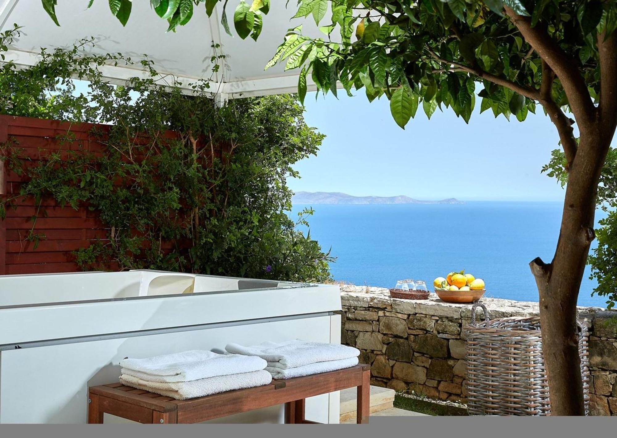 Villa Vollard With Amazing View Pool Heraklion  Екстер'єр фото