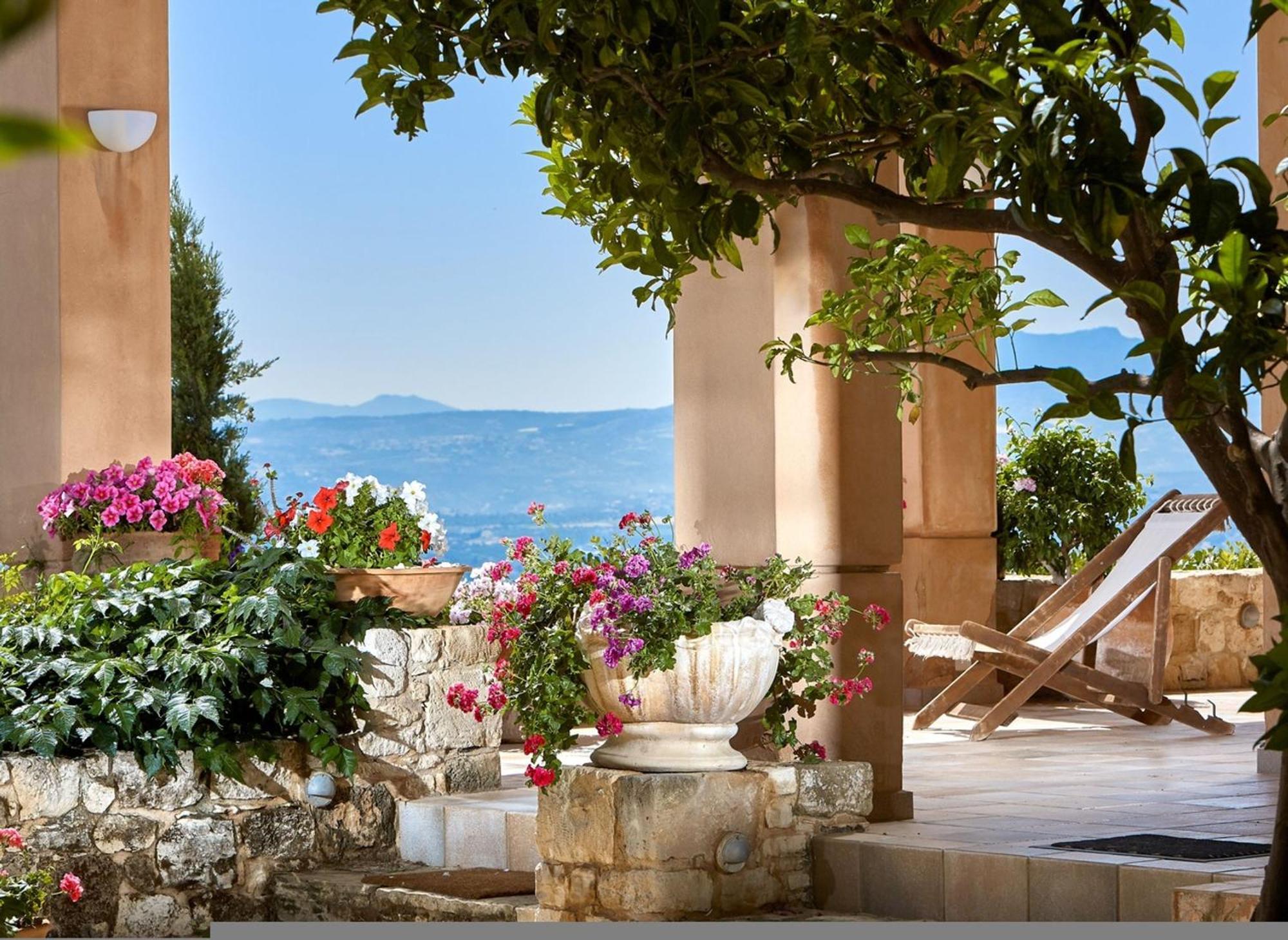 Villa Vollard With Amazing View Pool Heraklion  Екстер'єр фото