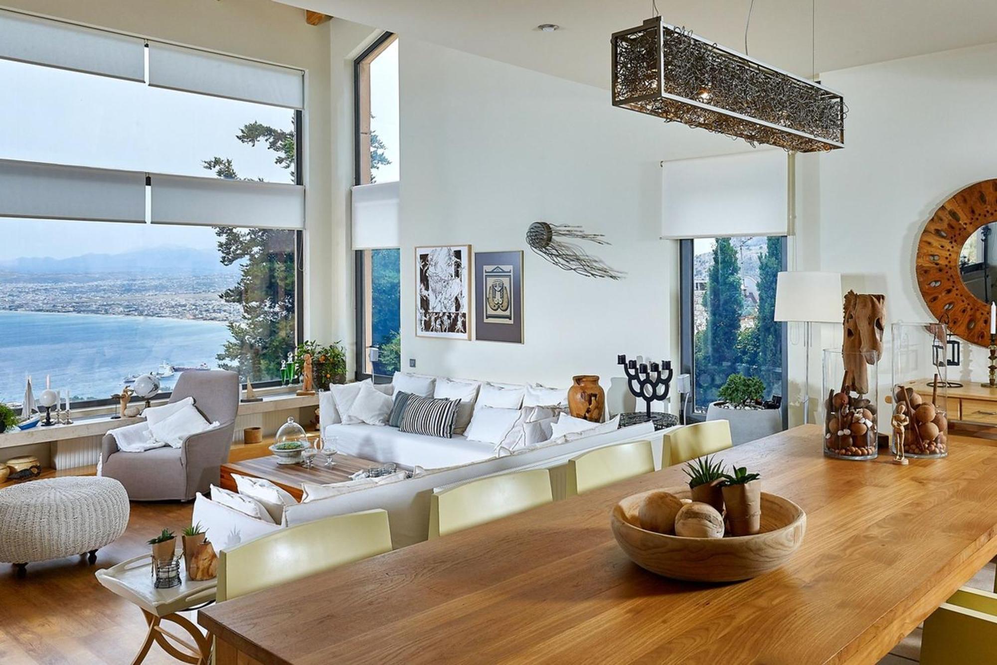 Villa Vollard With Amazing View Pool Heraklion  Екстер'єр фото