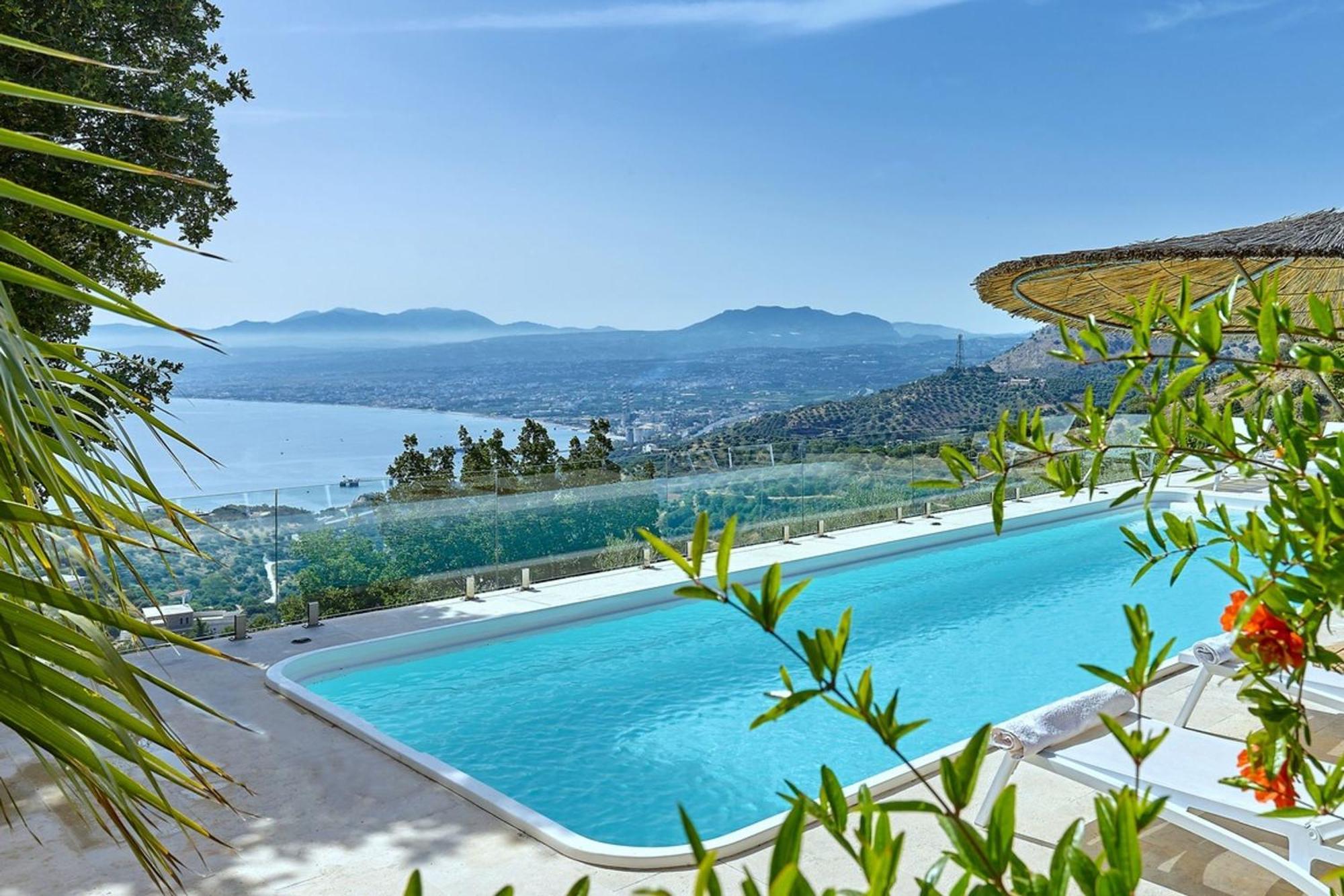 Villa Vollard With Amazing View Pool Heraklion  Екстер'єр фото