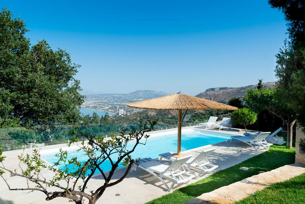 Villa Vollard With Amazing View Pool Heraklion  Зручності фото