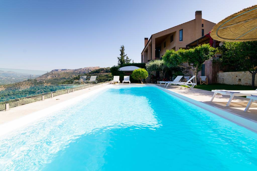 Villa Vollard With Amazing View Pool Heraklion  Екстер'єр фото