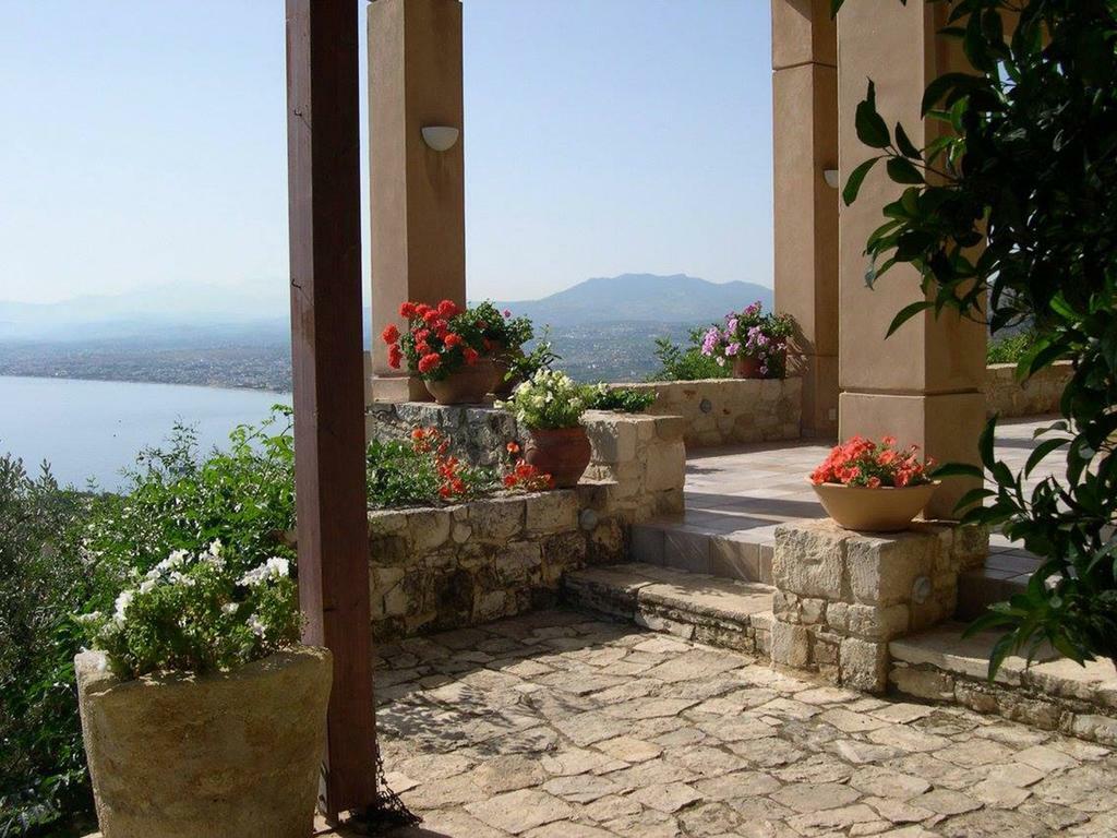 Villa Vollard With Amazing View Pool Heraklion  Екстер'єр фото