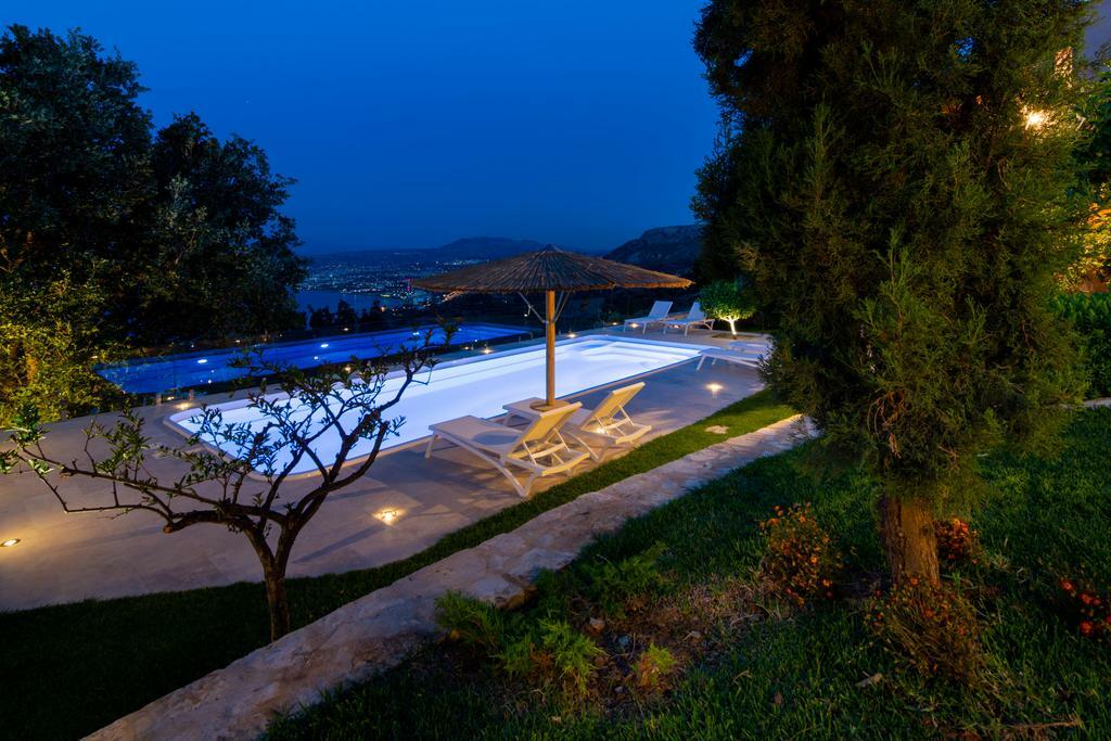 Villa Vollard With Amazing View Pool Heraklion  Зручності фото